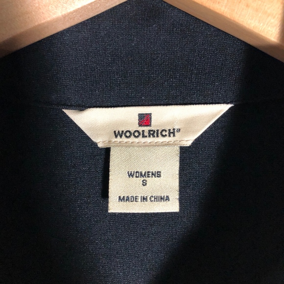 🖤 Woolrich Full Zip Black Jacket - Picture 7 of 8